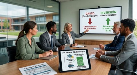 ¿Gasto o inversión? Por qué la inacción en marketing educativo es la decisión más cara para tu centro