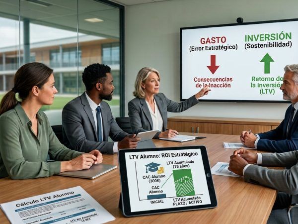 ¿Gasto o inversión? Por qué la inacción en marketing educativo es la decisión más cara para tu centro