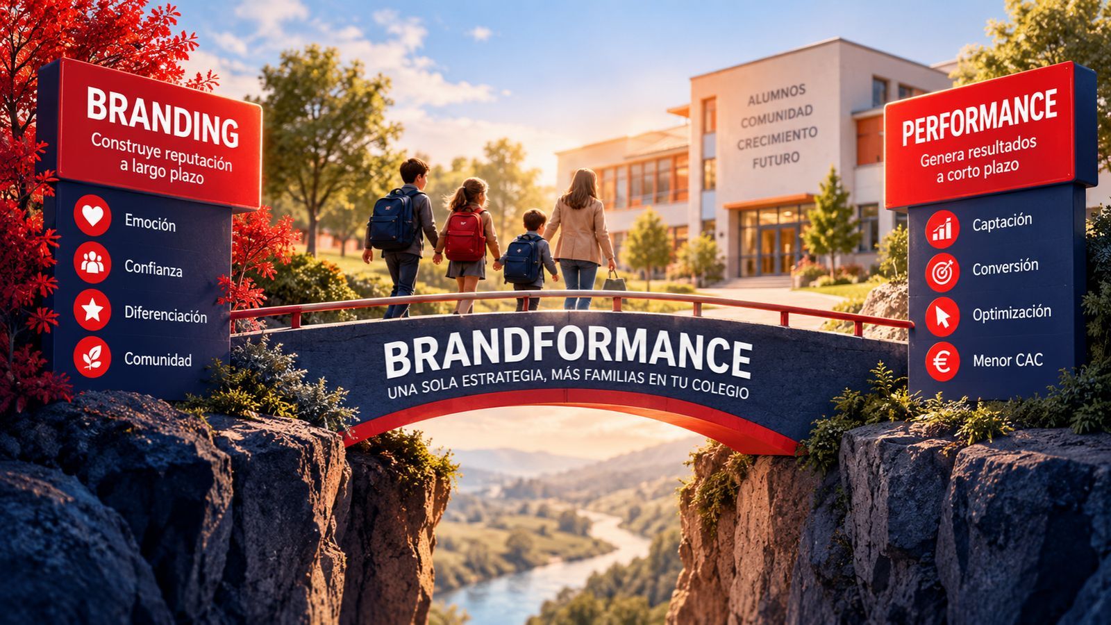 Brandformance para colegios: cómo captar más alumnos sin sacrificar la marca del centro